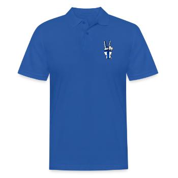 Drapeau de la Finlande Symbole de la victoire de la paix - Polo Homme - bleu royal - Devant - Kai (181cm)