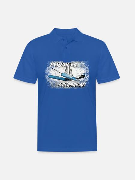 Catamaran hydrofoil - Men's Polo Shirt - royal blue