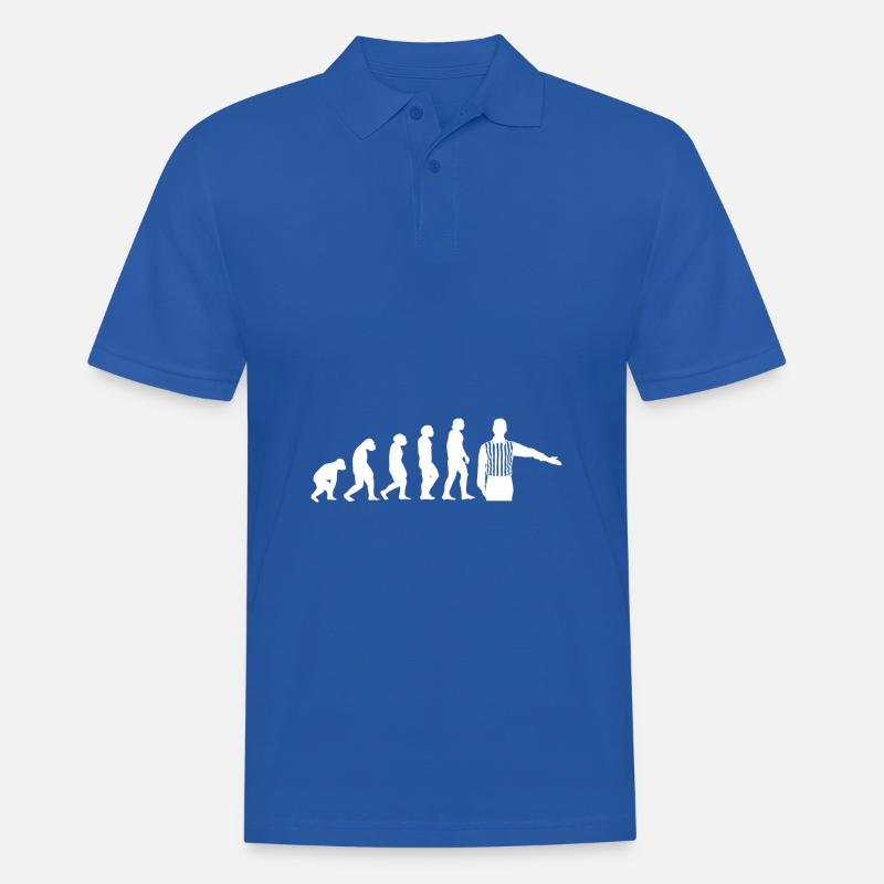 Evolution Schiedsrichter - Männer Poloshirt - Royalblau