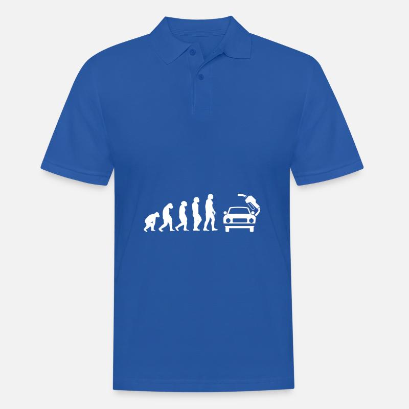 Evolution Tankwart - Männer Poloshirt - Royalblau
