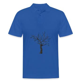 Binary Tree Admin Hacker Coder Programmierer - Männer Poloshirt - Royalblau - Vorne - Kai (181cm)