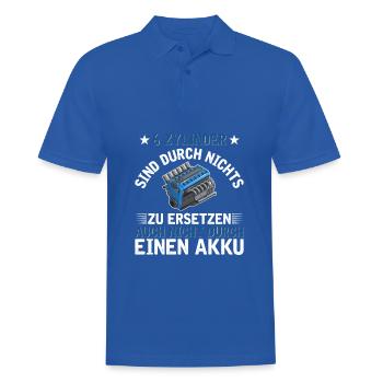 6 Zylinder Tuner Tuning V6 - Männer Poloshirt - Royalblau - Vorne - Kai (181cm)