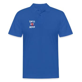 Tokyo, Japon - Polo Homme - bleu royal - Devant - Kai (181cm)