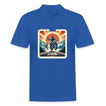 Légende ORIGINAL 1974 Unique en son genre - Polo Homme - bleu royal - Devant - Kai (181cm)