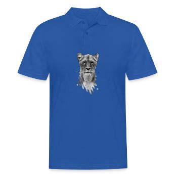 lioness - Polo Homme - bleu royal - Devant - Kai (181cm)