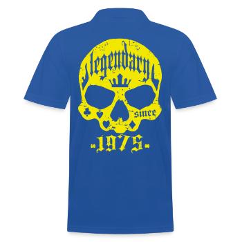 Légendaire depuis 1975 - Polo Homme - bleu royal - Dos - Kai (181cm)