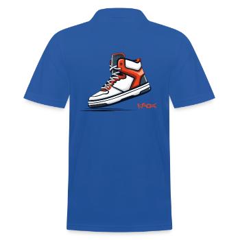 Fan de baskets Turnschuh - Polo Homme - bleu royal - Dos - Kai (181cm)