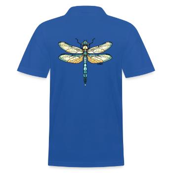 Libellule - Polo Homme - bleu royal - Dos - Kai (181cm)