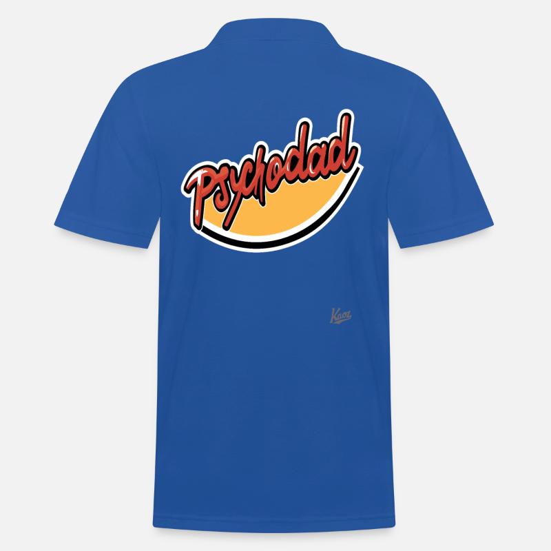 Psycho Dad: Il papà psicopatico - Polo da uomo - blu royal
