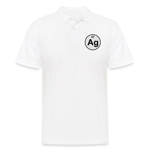 Argentum (Ag) (element 47) - Men's Polo Shirt