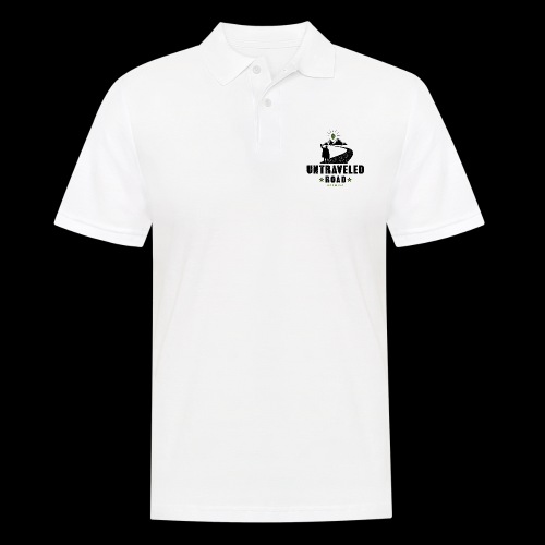 Untraveled Road Logo - black/small - Männer Poloshirt