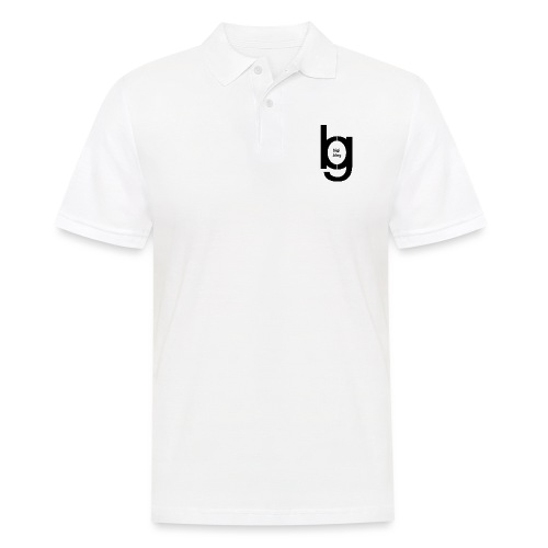 bigi logo black - Männer Poloshirt