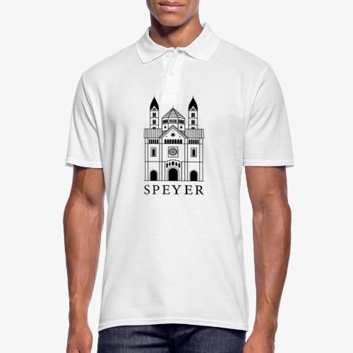 Speyer - Dom - Classic Font - Männer Poloshirt