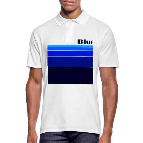 Blue - Männer Poloshirt
