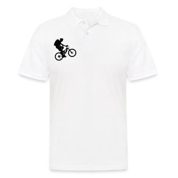 Bike - Polo Homme - blanc - Devant - Kai (181cm)