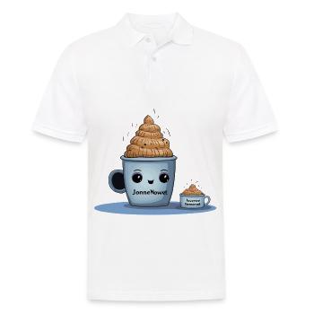 La Coupe des Introvertis - Polo Homme - blanc - Devant - Kai (181cm)