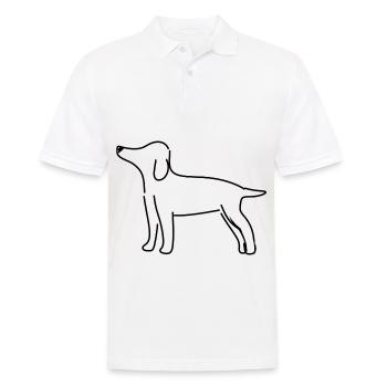 Symbole de chien Animal Animal Pet Cartoon - Polo Homme - blanc - Devant - Kai (181cm)