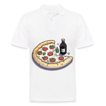 The Creamy Delight - Men's Polo Shirt - white - Front - Kai (181cm)
