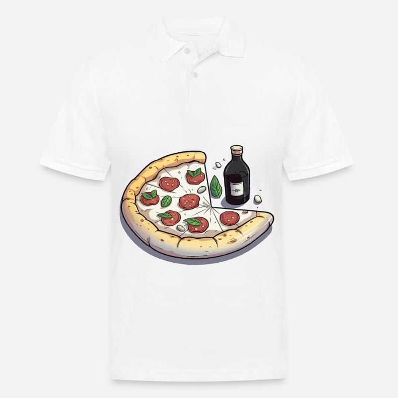 Der cremige Genuss - Männer Poloshirt - Weiß
