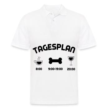 Schedule 4 - (2) - Men's Polo Shirt - white - Front - Kai (181cm)