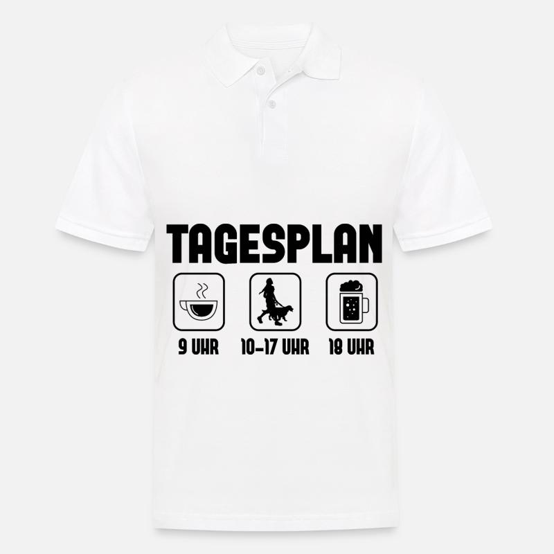 Schedule 2 - - Men's Polo Shirt - white