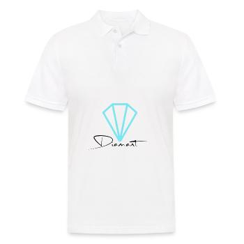 Gemstone Diamond - Men's Polo Shirt - white - Front - Kai (181cm)