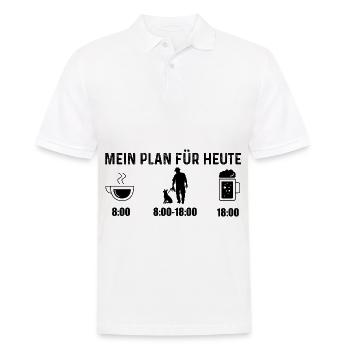 Mon plan pour aujourd’hui 1 - - Polo Homme - blanc - Devant - Kai (181cm)