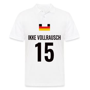 Fußball Sauf Trikot Deutschland Mallorca Gruppen - Männer Poloshirt - Weiß - Vorne - Kai (181cm)