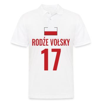 Fußball Sauf Trikot Polen Mallorca Party Gruppen - Männer Poloshirt - Weiß - Vorne - Kai (181cm)