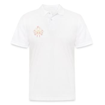 Colorful ornamental composition - Men's Polo Shirt - white - Front - Kai (181cm)