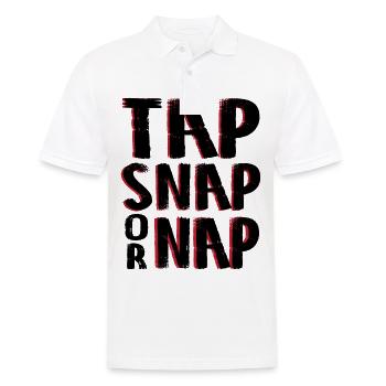 MMA Jiu-Jitsu Fight Tap Appuyez sur cadeau de sieste - Polo Homme - blanc - Devant - Kai (181cm)