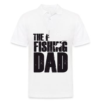 Saying for anglers Gift for anglers - Men's Polo Shirt - white - Front - Kai (181cm)