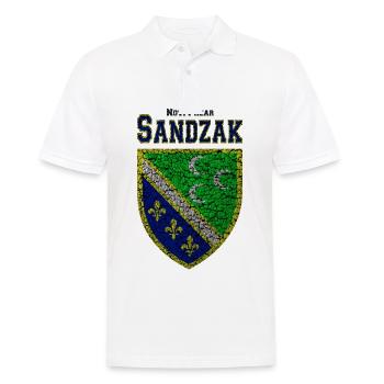 Sandzak Novi Pazar Balkan sandzaklija - Men's Polo Shirt - white - Front - Kai (181cm)