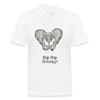 Cadeau pour docteur - Polo Homme - blanc - Devant - Kai (181cm)