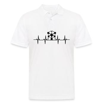 brüssel flandern walonien antwerpen gent belgien - Männer Poloshirt - Weiß - Vorne - Kai (181cm)