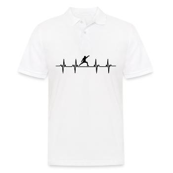 Fencing Sabre Swords Swords Planque Sword Fight - Men's Polo Shirt - white - Front - Kai (181cm)