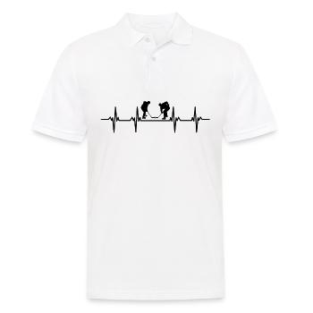 Joueur de hockey hockey sur gazon Hockey sur glace Hockey sur glace Hockey sur glace - Polo Homme - blanc - Devant - Kai (181cm)