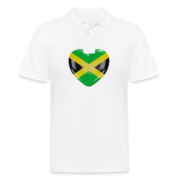 Joie de vivre Jamaïcain Jamaïcain Sprint Sprint - Polo Homme - blanc - Devant - Kai (181cm)