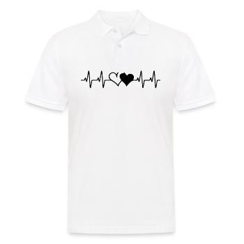 Aide à la guérison Infirmière en santé - Polo Homme - blanc - Devant - Kai (181cm)