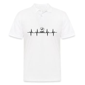 Trampoline jumper Trampoline jumper Trampoline - Men's Polo Shirt - white - Front - Kai (181cm)