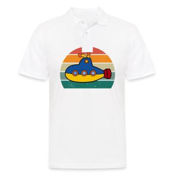 U-boater submariner submariner submarine - Men's Polo Shirt - white - Front - Kai (181cm)