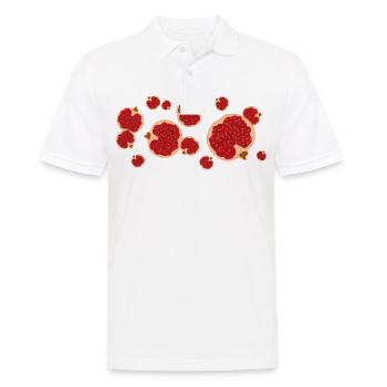 The scent of the pomegranate - Men's Polo Shirt - white - Front - Kai (181cm)