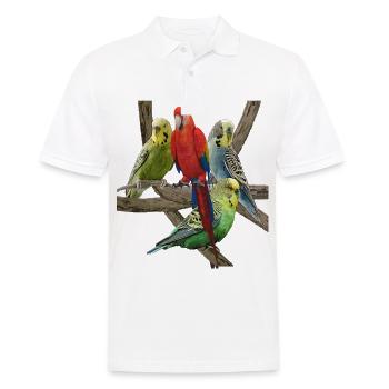 Perruque - Polo Homme - blanc - Devant - Kai (181cm)