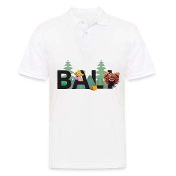 Bali Indonesien Urlaub Schriftzug Geschenk - Männer Poloshirt - Weiß - Vorne - Kai (181cm)
