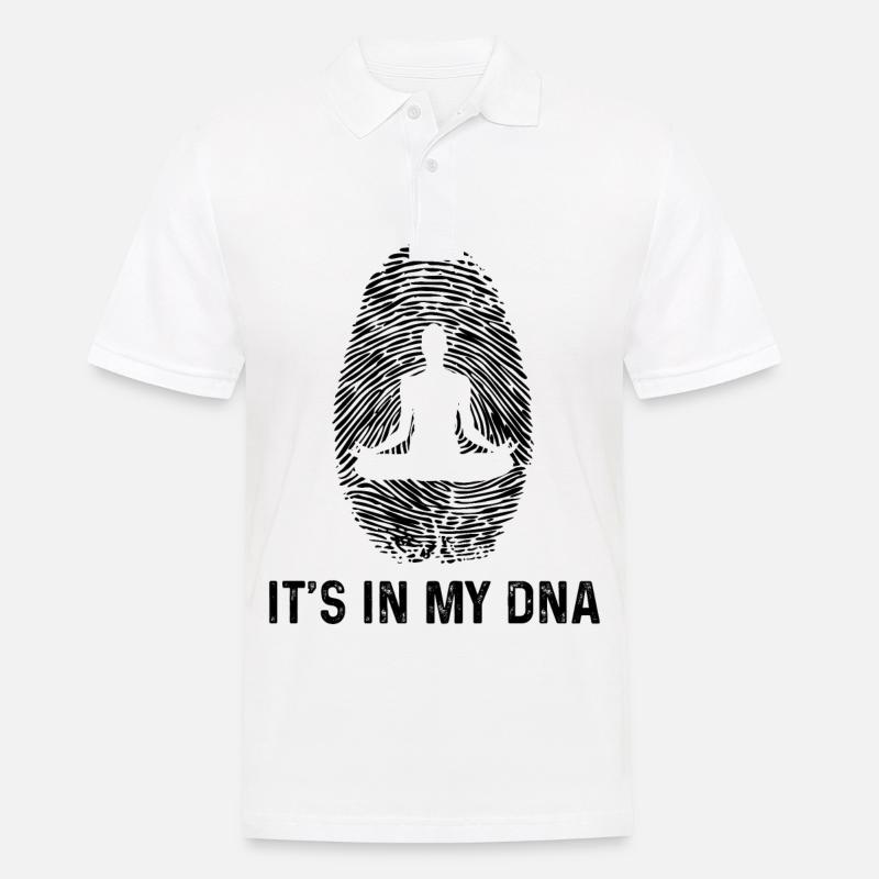 C’est dans mon ADN - - Polo Homme - blanc