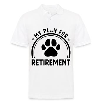 Mon plan de retraite 3 - - Polo Homme - blanc - Devant - Kai (181cm)