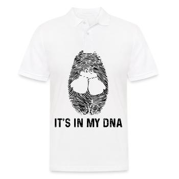 C’est dans mon ADN 1 - - Polo Homme - blanc - Devant - Kai (181cm)