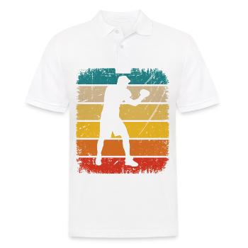 Espace vintage et boîtes - - Polo Homme - blanc - Devant - Kai (181cm)
