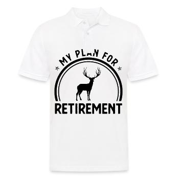 Mon plan de retraite 2 - - Polo Homme - blanc - Devant - Kai (181cm)