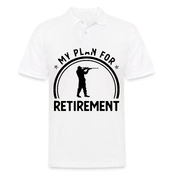 Mon plan de retraite 1 - - Polo Homme - blanc - Devant - Kai (181cm)